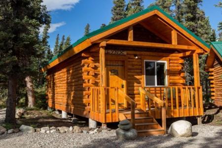 Denali Tri-Valley Cabins Хили Экстерьер фото